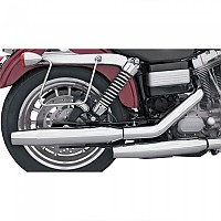 [해외]KHROME WERKS 슬립온 머플러 3´´ Tapered Harley Davidson FXD 1340 Dyna Super Glide Ref:202410A 9140124439 Chrome