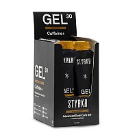 [해외]S티어KR GEL30 Caffeine+ Dual-Carb 72g 12 단위 에너지 젤 상자 6140460334 Black / Gold