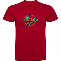 [해외]KRUSKIS 반소매 티셔츠 Breathe 5140555496 Dark Red