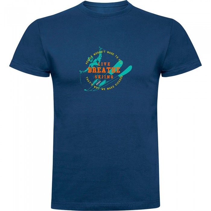 [해외]KRUSKIS 반소매 티셔츠 Breathe 5140555497 Denim Blue