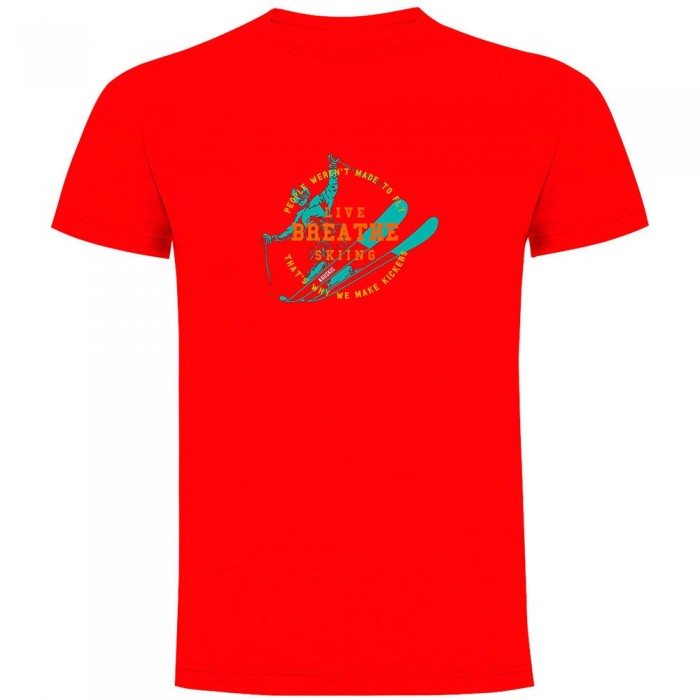 [해외]KRUSKIS 반소매 티셔츠 Breathe 5140555503 Red