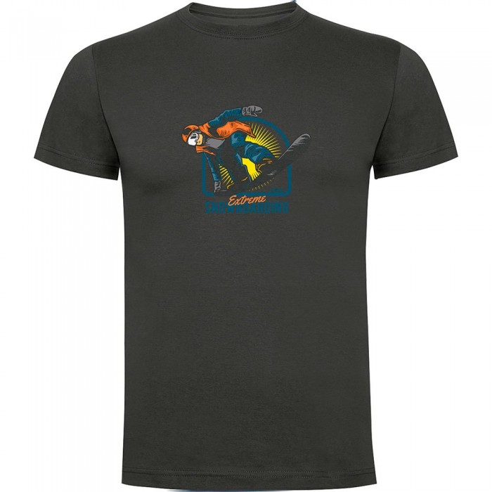[해외]KRUSKIS 반소매 티셔츠 Extreme Snowboarding 5140555783 Dark Grey