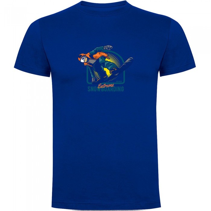 [해외]KRUSKIS 반소매 티셔츠 Extreme Snowboarding 5140555792 Royal Blue