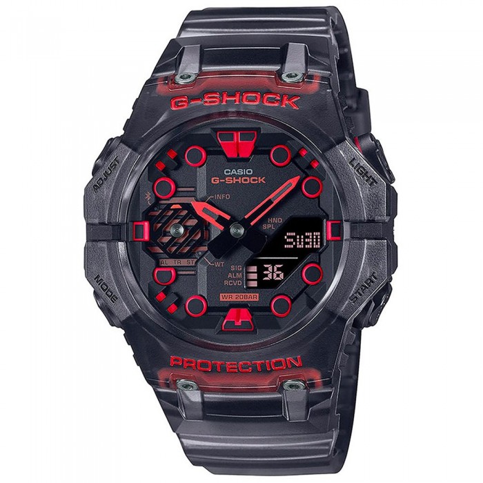 [해외]카시오 B001G G-Shock 시계 140563446 Iron Grey Red / Iron Grey