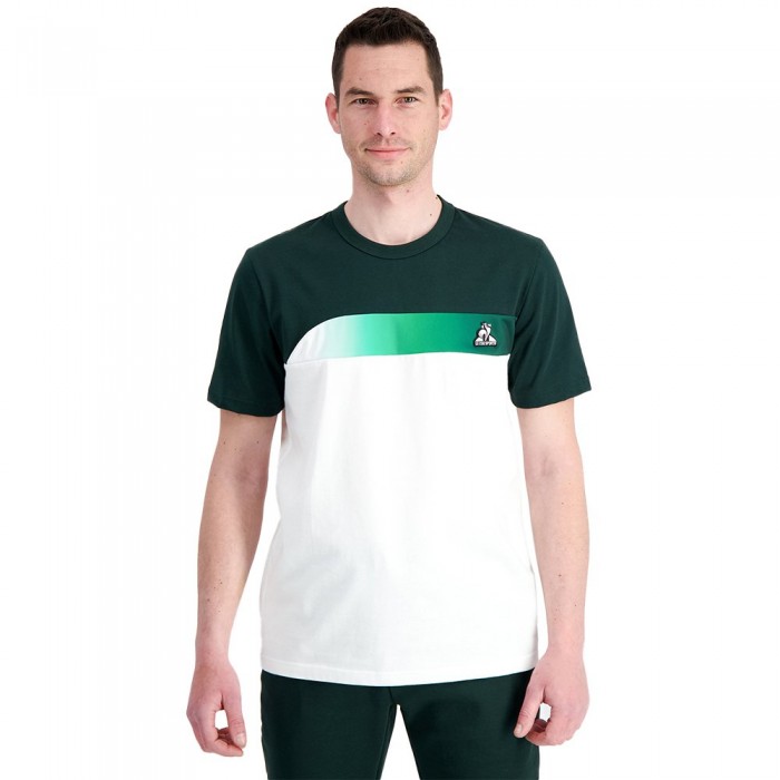 [해외]르꼬끄 반소매 티셔츠 241A125 Saison 2 140459975 Scarab / New Optical White