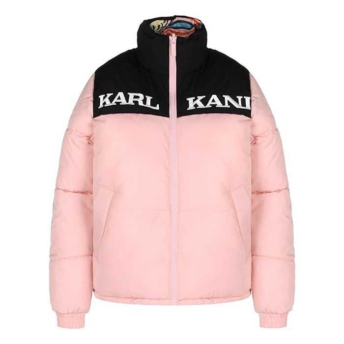 [해외]KARL KANI 퍼 재킷 Retro Reversible 140521707 Light Pink