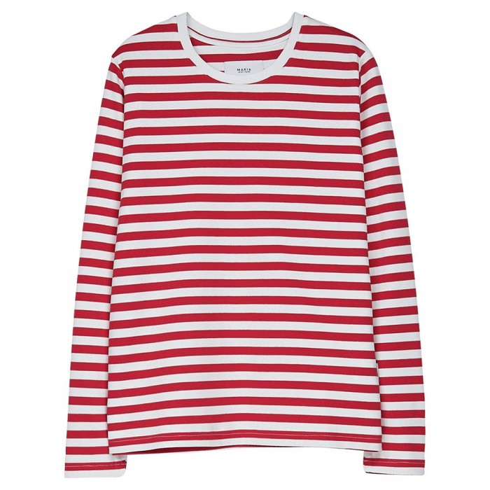 [해외]MAKIA Verkstad 긴팔 티셔츠 140551001 Red / White