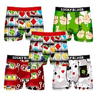 [해외]LUCKY BOXER Boxers 5 단위 운이 좋은 어울리는 140525627 Multicolor