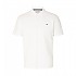 [해외]SELECTED Reg-Dan 반팔 폴로 셔츠 140557393 Bright White