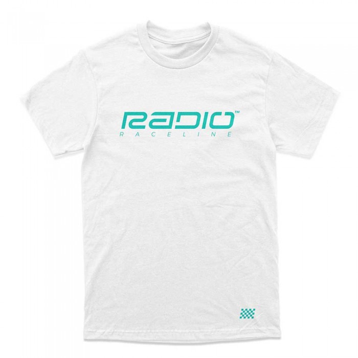 [해외]RADIO RACELINE 로고 반팔 티셔츠 1140479380 White
