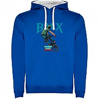 [해외]KRUSKIS 후드티 BMX Extreme Bicolor 1140555456 Royal Blue / White