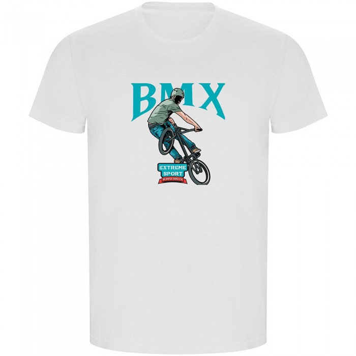 [해외]KRUSKIS BMX Extreme ECO 반팔 티셔츠 1140555461 White