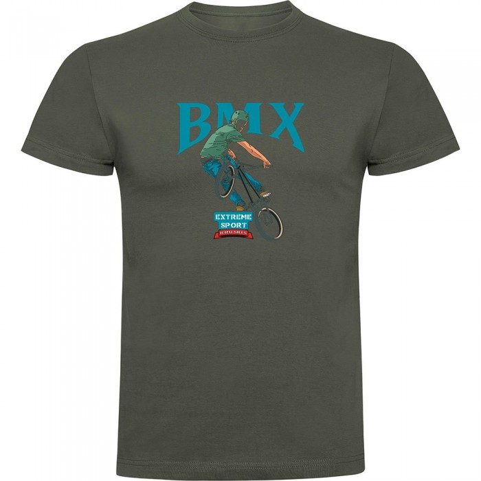 [해외]KRUSKIS BMX Extreme 반팔 티셔츠 1140555465 Dark Army Green