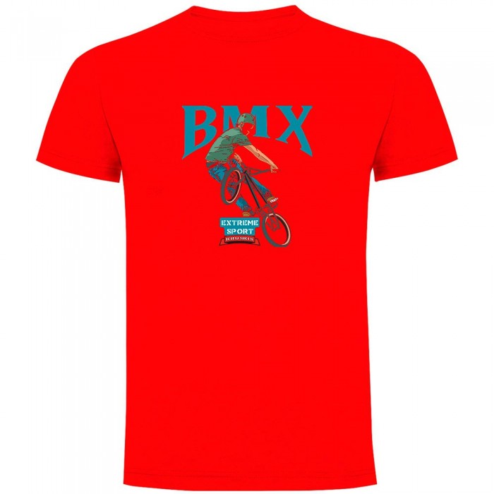 [해외]KRUSKIS BMX Extreme 반팔 티셔츠 1140555473 Red