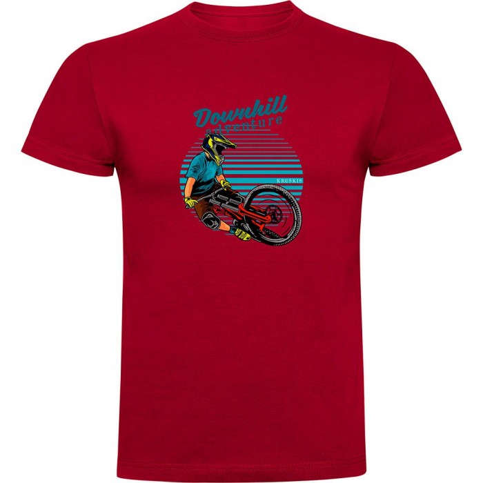 [해외]KRUSKIS Downhill Adventure 반팔 티셔츠 1140555697 Dark Red