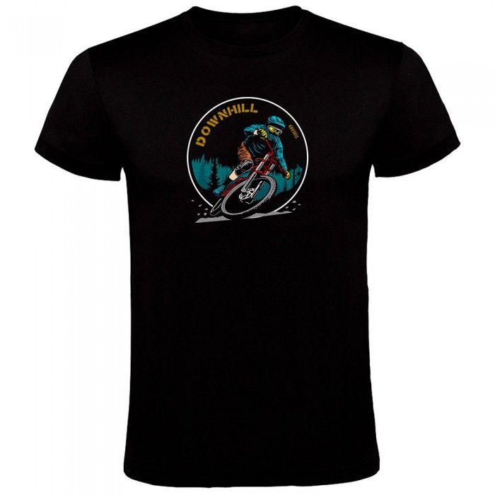[해외]KRUSKIS Downhill Rider 반팔 티셔츠 1140555723 Black