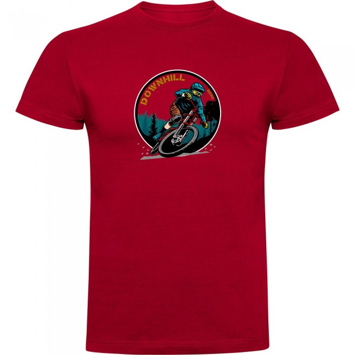 [해외]KRUSKIS Downhill Rider 반팔 티셔츠 1140555726 Dark Red