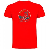 [해외]KRUSKIS 반소매 티셔츠 Downhill Rider 1140555732 Red