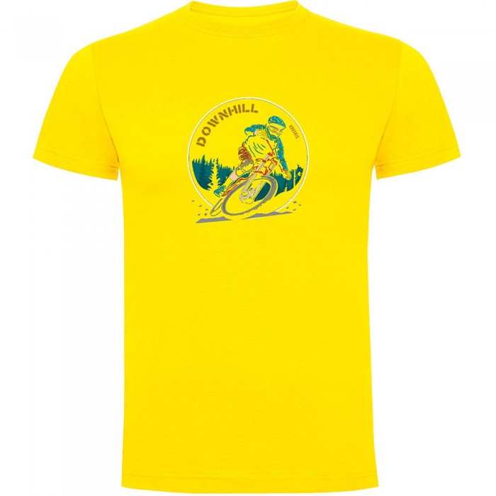 [해외]KRUSKIS Downhill Rider 반팔 티셔츠 1140555739 Yellow