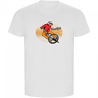 [해외]KRUSKIS 반소매 티셔츠 Freestyle Rider ECO 1140555952 White