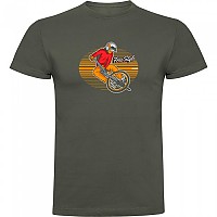 [해외]KRUSKIS 반소매 티셔츠 Freestyle Rider 1140555956 Dark Army Green