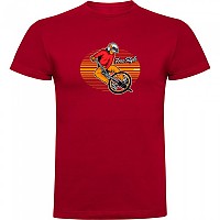 [해외]KRUSKIS 반소매 티셔츠 Freestyle Rider 1140555958 Dark Red