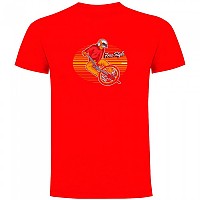 [해외]KRUSKIS 반소매 티셔츠 Freestyle Rider 1140555964 Red