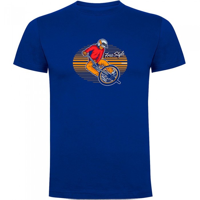 [해외]KRUSKIS Freestyle Rider 반팔 티셔츠 1140555966 Royal Blue