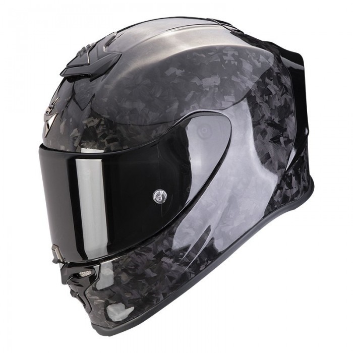 [해외]SCORPION EXO-R1 EVO Onyx Carbon AIR 풀페이스 헬멧 9140482080 Black