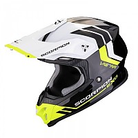 [해외]SCORPION VX-16 EVO AIR Fusion 오프로드 헬멧 9140482092 Black / Neon Yellow