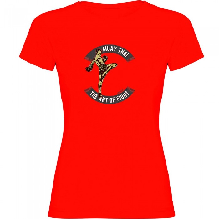 [해외]KRUSKIS Art Of Fight 반팔 티셔츠 7140555384 Red