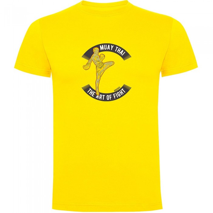 [해외]KRUSKIS 반소매 티셔츠 Art Of Fight 7140555391 Yellow