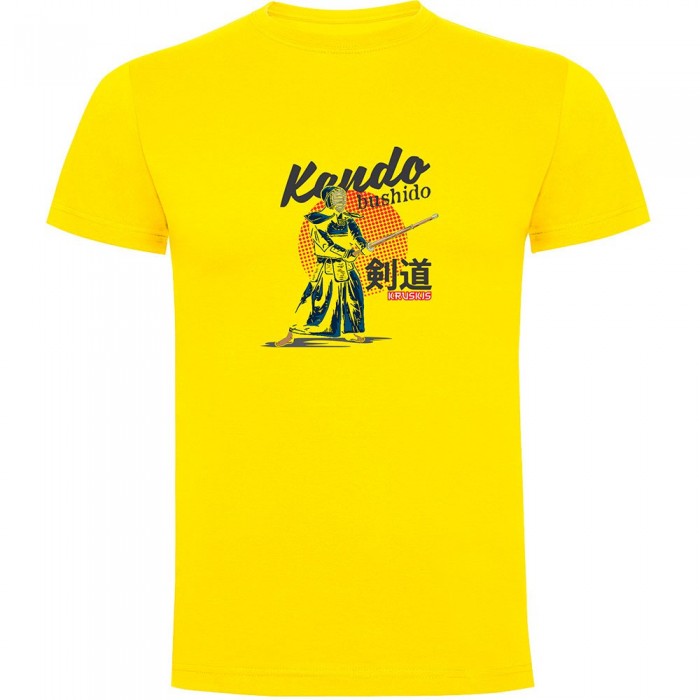 [해외]KRUSKIS Bushido 반팔 티셔츠 7140555537 Yellow