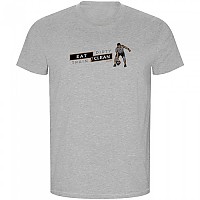 [해외]KRUSKIS Kettleball ECO 반팔 티셔츠 7140556119 Heather Grey