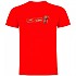 [해외]KRUSKIS Kettleball 반팔 티셔츠 7140556132 Red