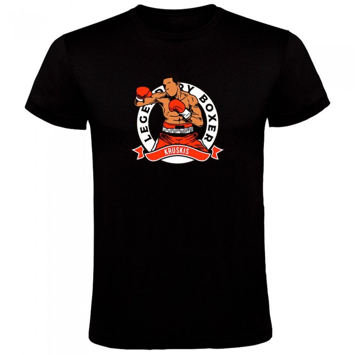 [해외]KRUSKIS Legendary Boxer 반팔 티셔츠 7140556180 Black