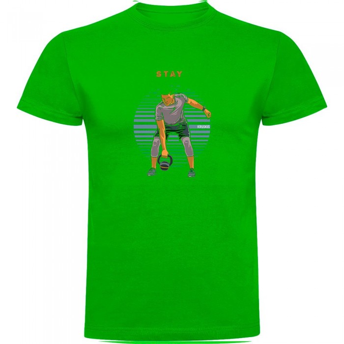 [해외]KRUSKIS 반소매 티셔츠 Stay Healthy 7140556627 Green