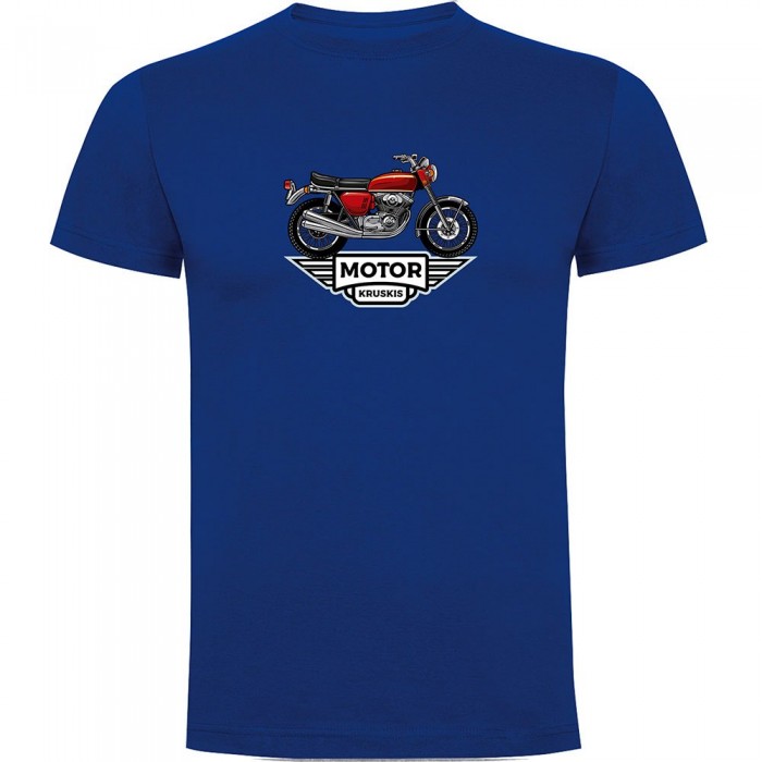 [해외]KRUSKIS Motor 반팔 티셔츠 9140556250 Royal Blue