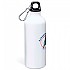 [해외]KRUSKIS 알루미늄 물병 Hit And Run 800ml 4140556031 White