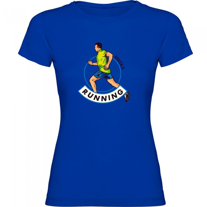 [해외]KRUSKIS 반소매 티셔츠 Runner 6140556518 Royal Blue