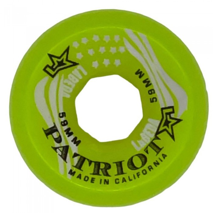 [해외]LABEDA 스케이트 바퀴 Patriot Goal X-소프트 4 단위 14140500663 Clear / Green