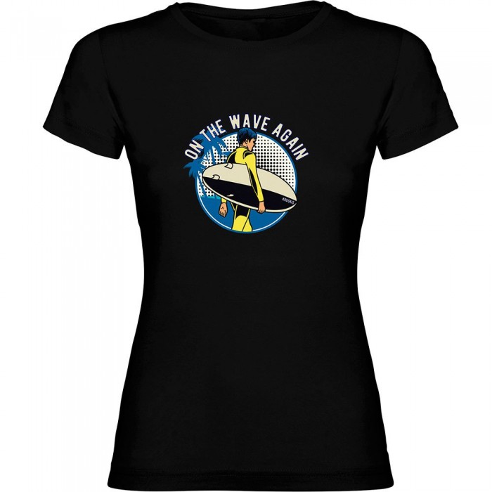 [해외]KRUSKIS On The Wave 반팔 티셔츠 14140556297 Black