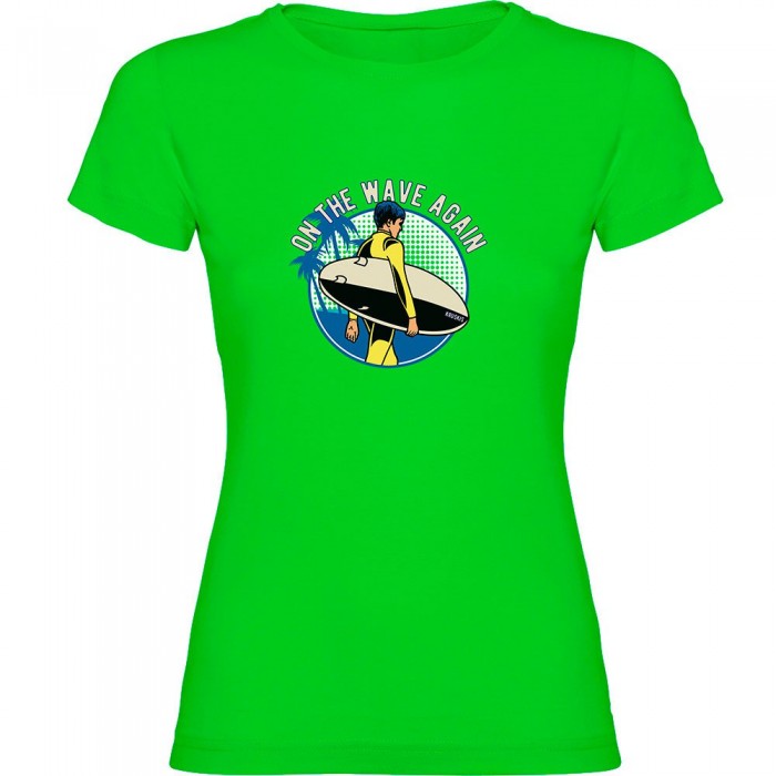 [해외]KRUSKIS 반소매 티셔츠 On The Wave 14140556305 Light Green