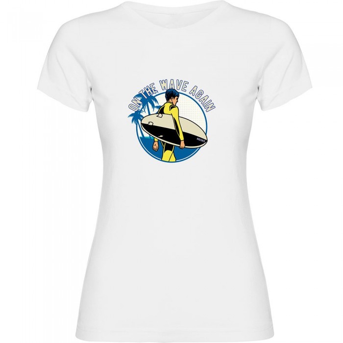 [해외]KRUSKIS 반소매 티셔츠 On The Wave 14140556311 White