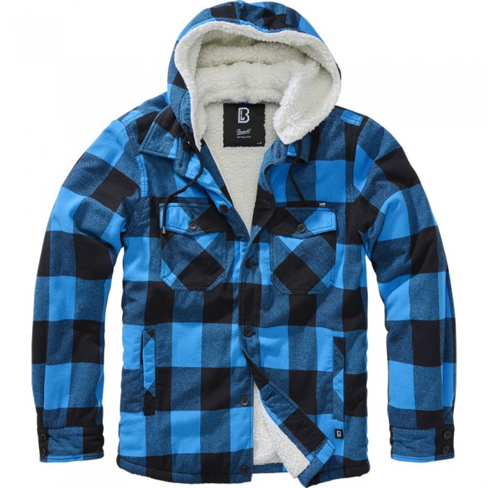 [해외]BRANDIT 재킷 Lumberjack 14139930821 Black/Blue
