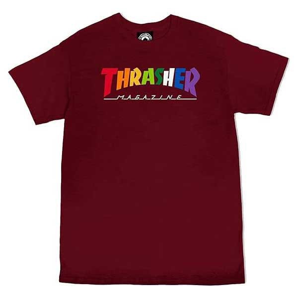 [해외]트레셔 레인bow Maroon 반팔 티셔츠 14140147848 Maroon