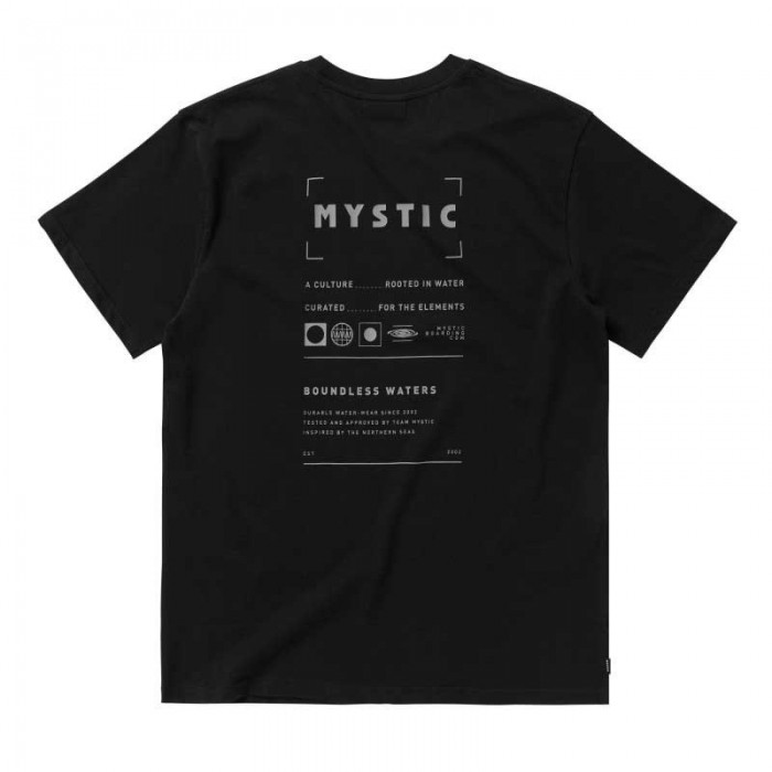 [해외]MYSTIC 반팔 티셔츠 Chart 14140374189 Black