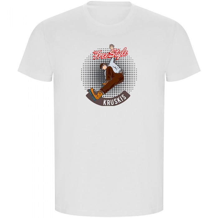 [해외]KRUSKIS Freestyle Rollers ECO 반팔 티셔츠 14140555981 White