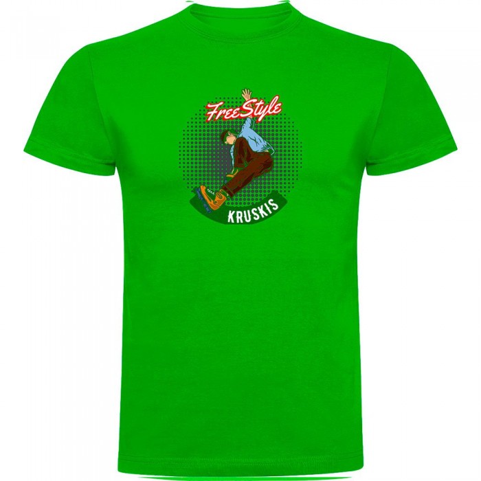 [해외]KRUSKIS 반소매 티셔츠 Freestyle Rollers 14140555989 Green