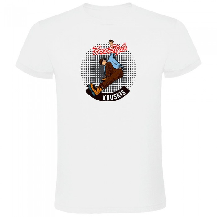 [해외]KRUSKIS Freestyle Rollers 반팔 티셔츠 14140555998 White